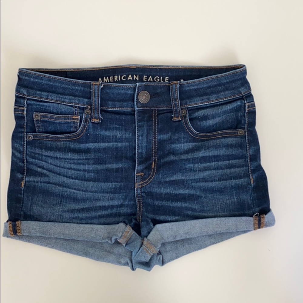 american eagle jean shorts!